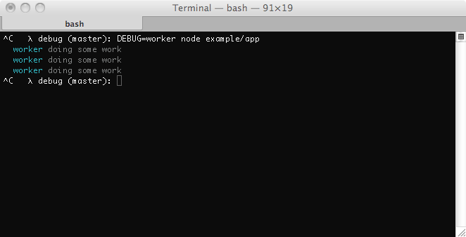 debug worker